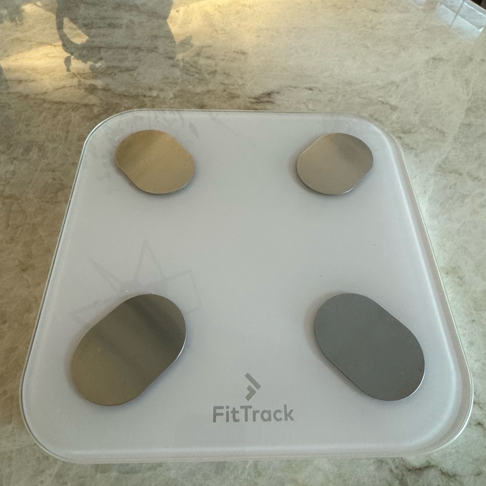 Smart Body Scale - White and Silver